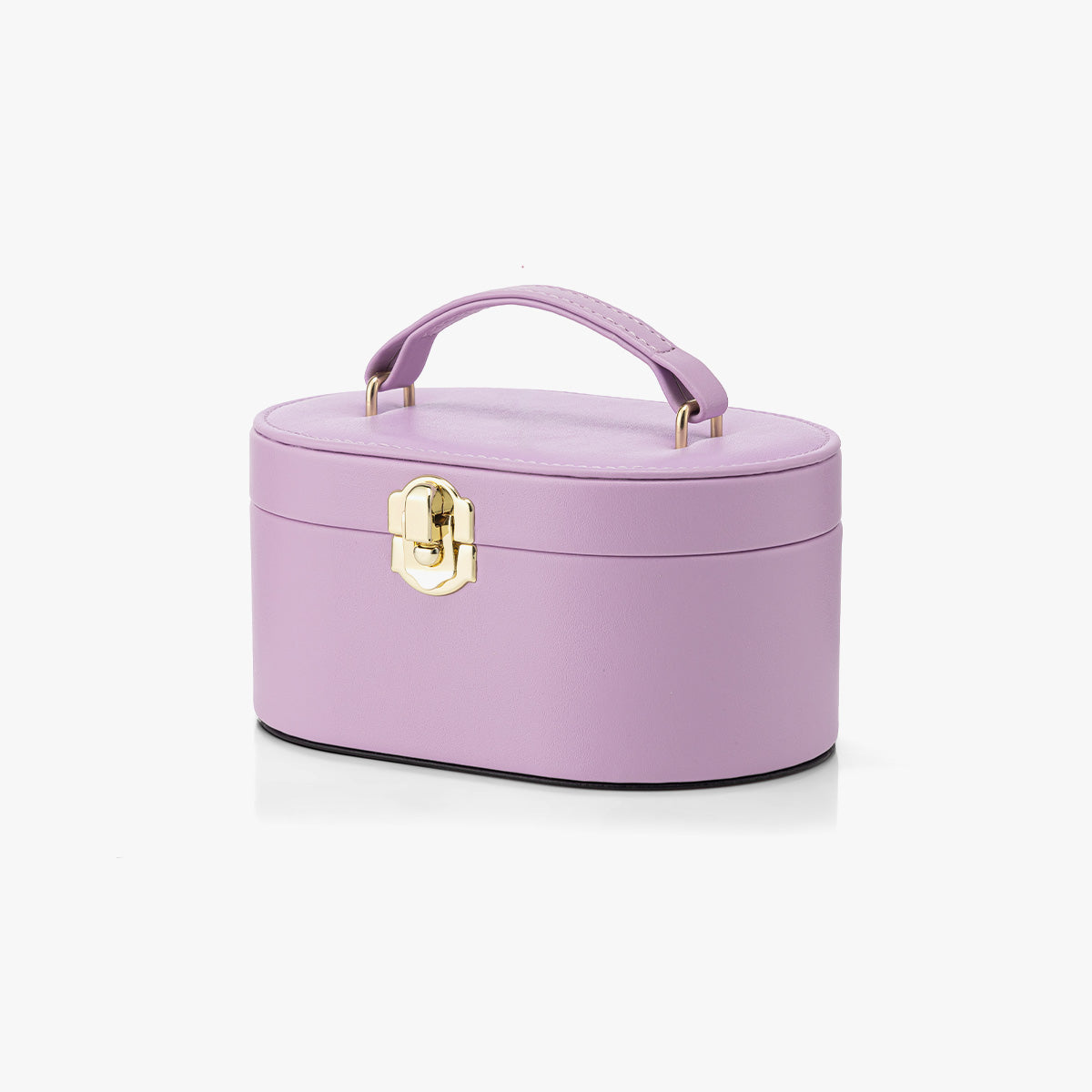 VLANDO Musical Jewelry Box for Girls – Spinning Ballerina, Soft Faux Leather Kids Jewelry Organizer & Mirror