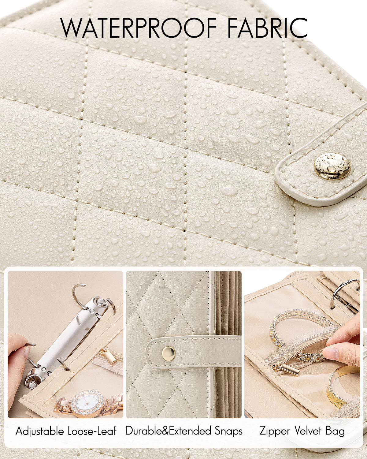 VLANDO Travel Ritual-Yancy Diary Small Jewelry Organizer