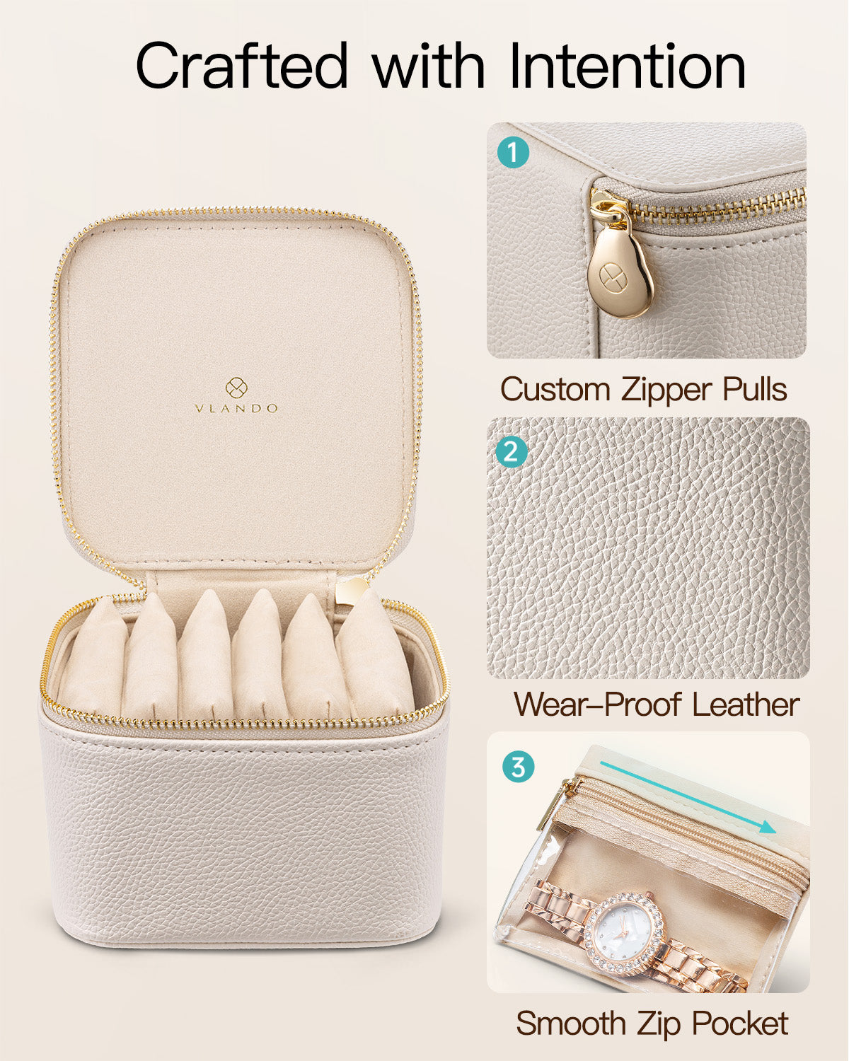 VLANDO Travel Ritual Maidenhood Mini Jewelry Case