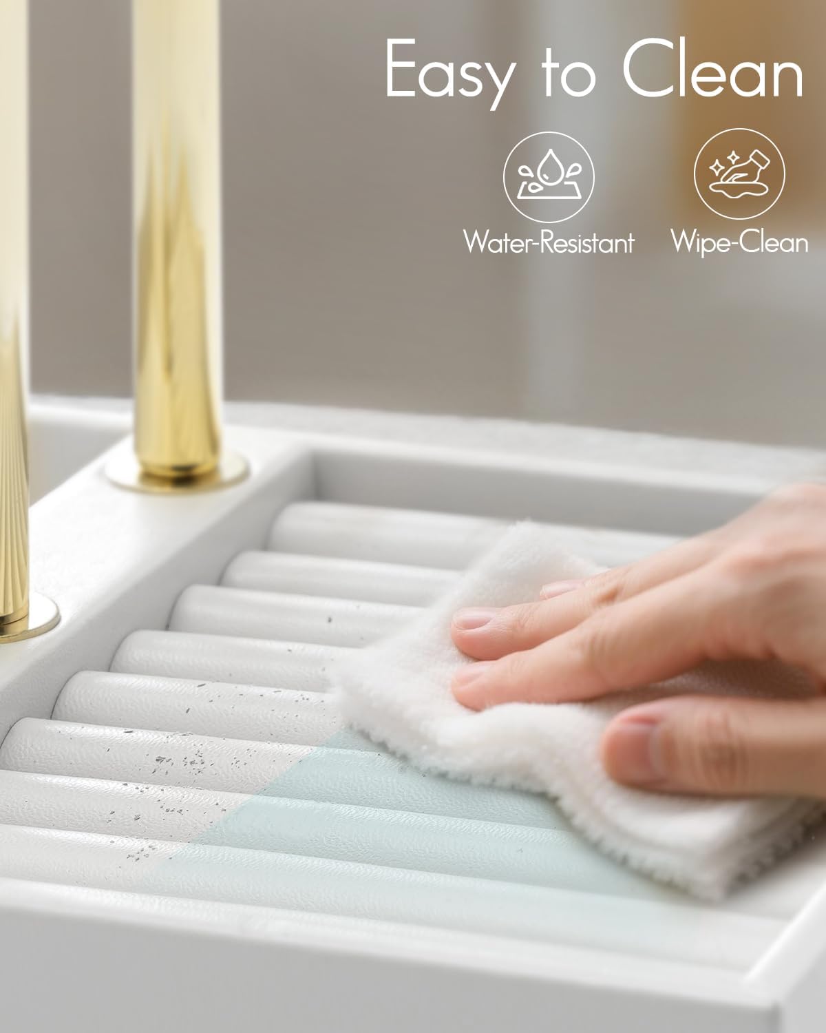 VLANDO Quiet Luxe 3-Tier Jewelry & Necklace Organizer with Tray | Elegant Jewelry Display Stand