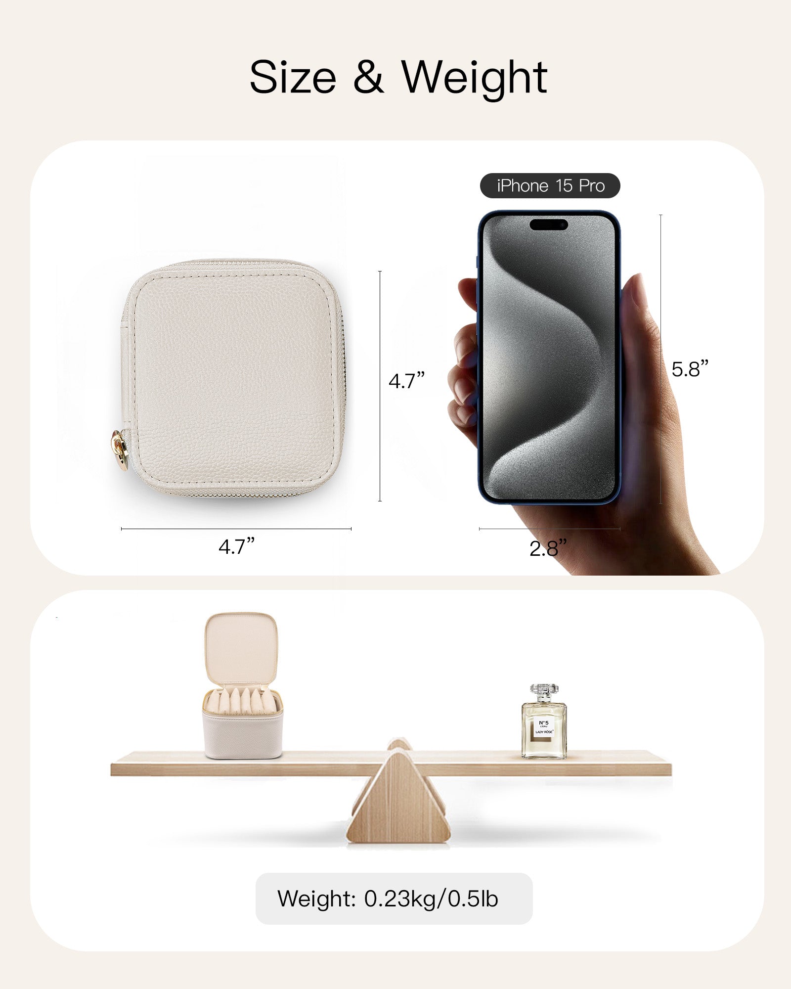 VLANDO Travel Ritual Maidenhood Mini Jewelry Case