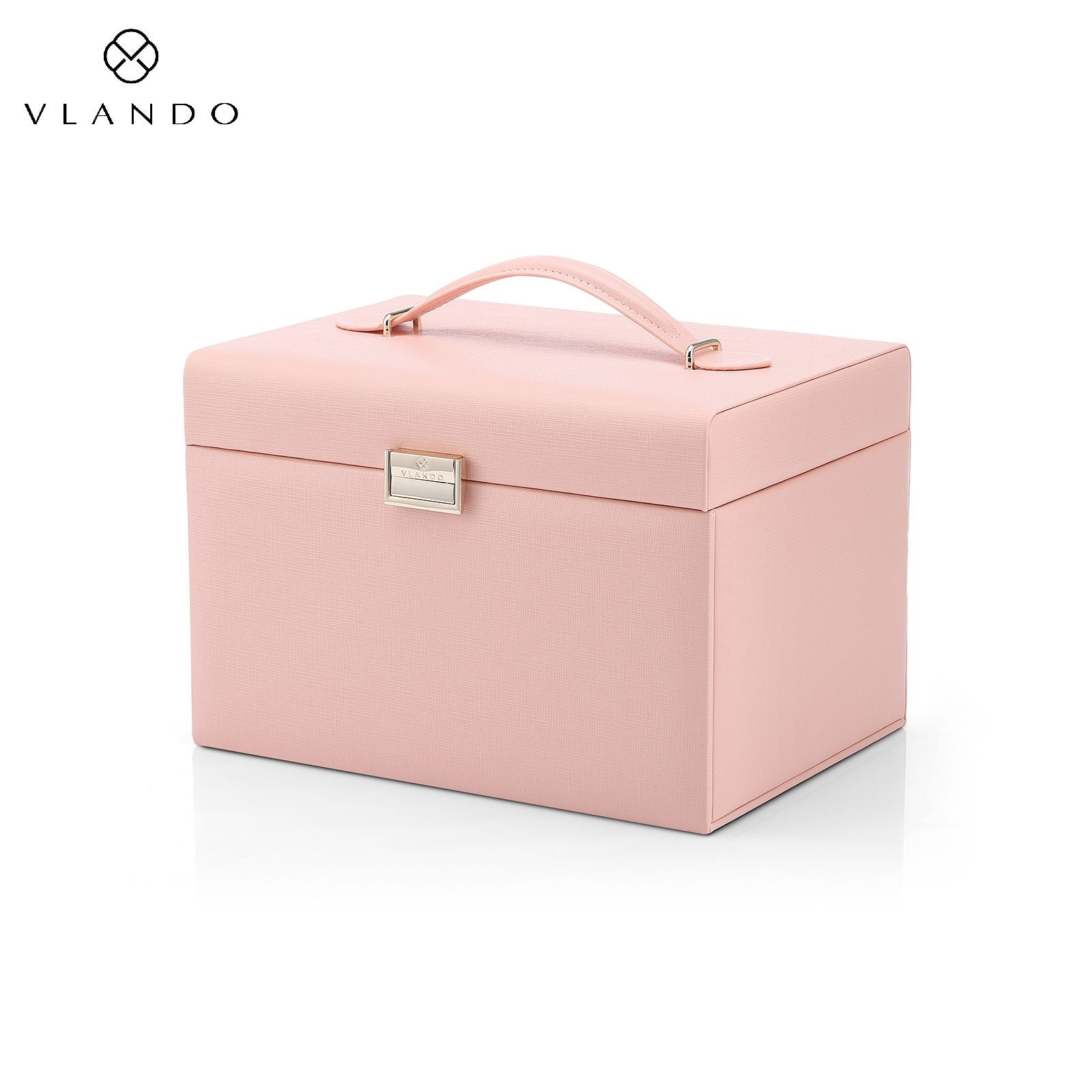 VLANDO City Beauty Classic Large Capacity Jewelry Box