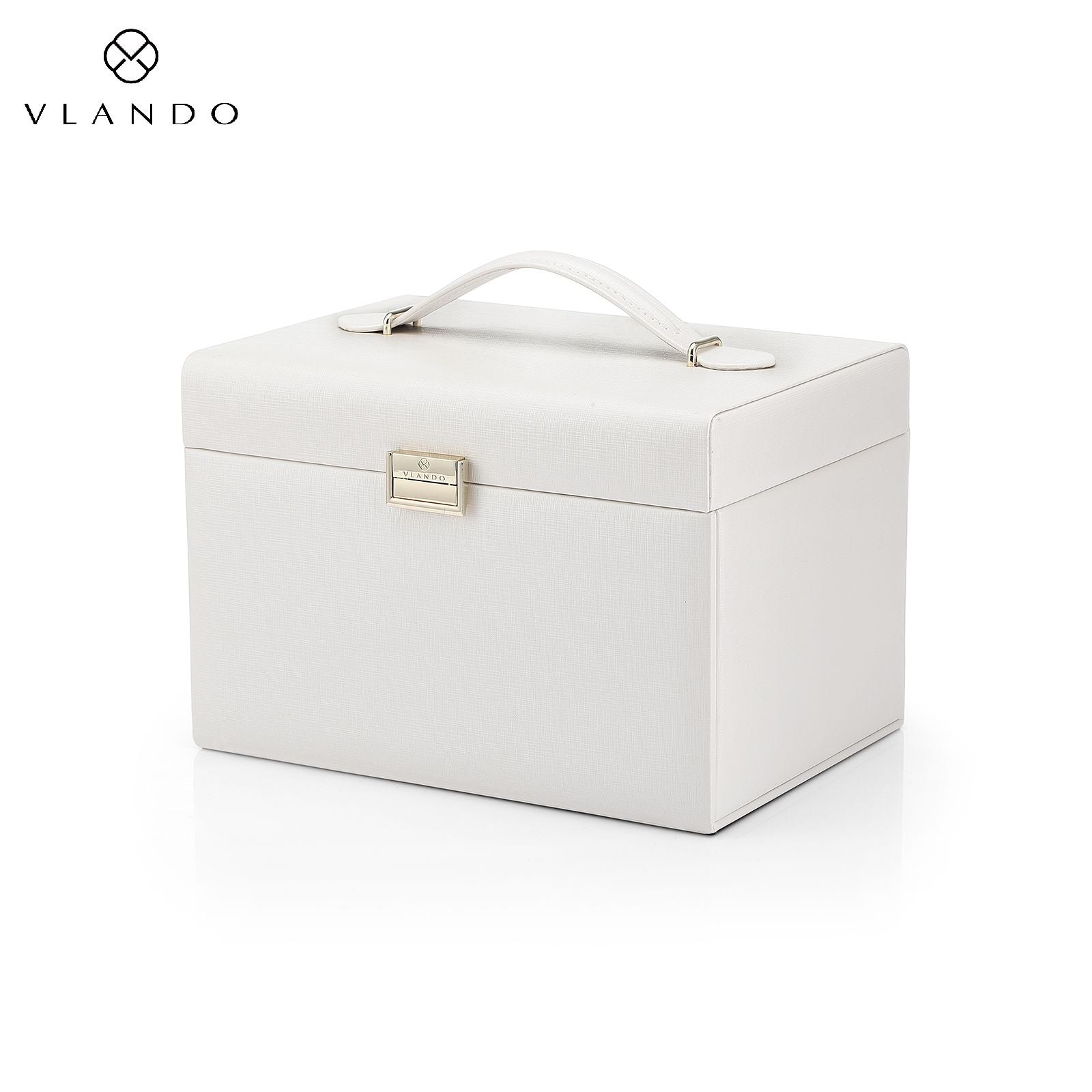 VLANDO City Beauty Classic Large Capacity Jewelry Box